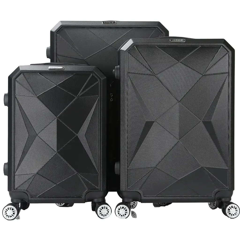 Levelo ABS Set of 3 Travel Luggage 20